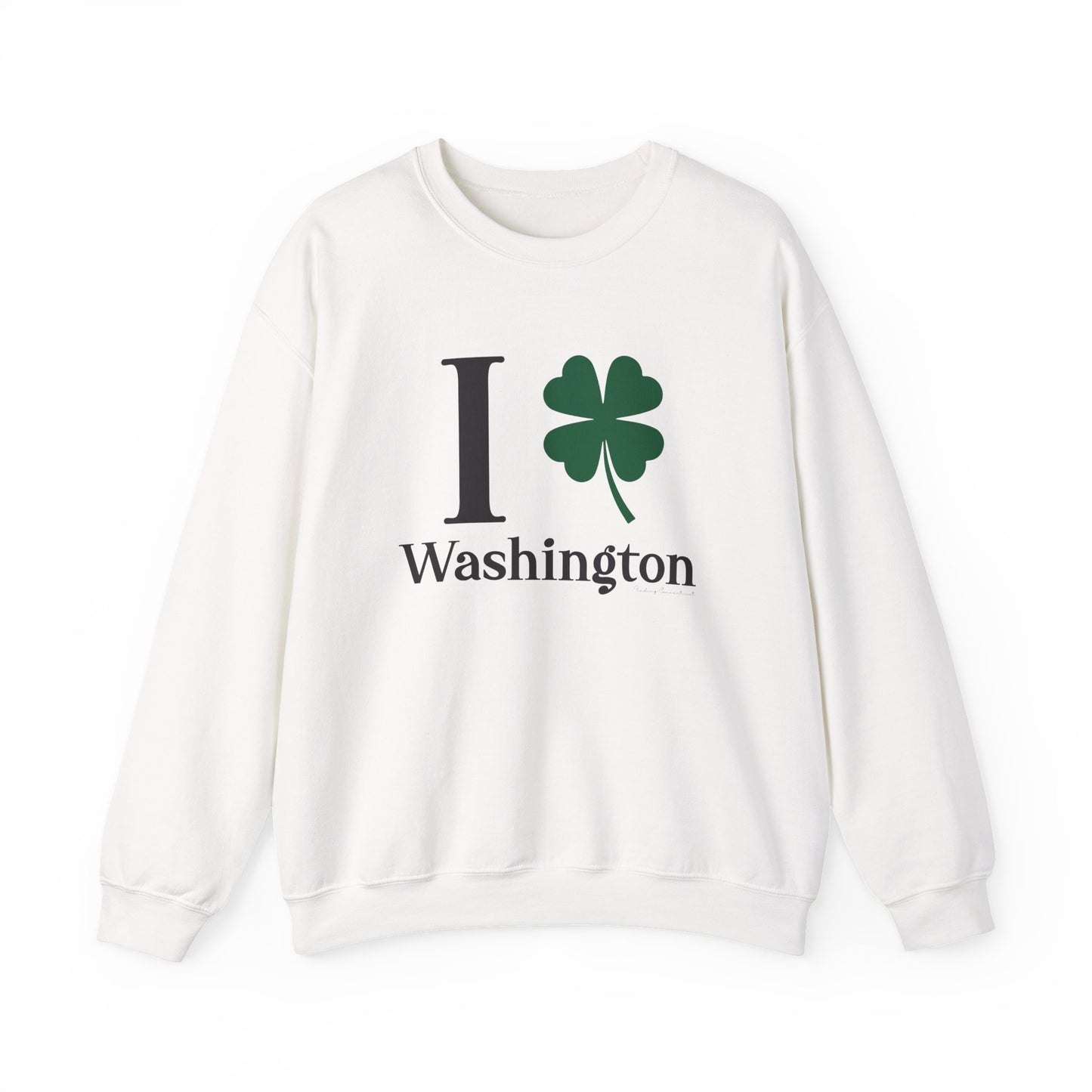 I Clover Washington Unisex Heavy Blend™ Crewneck Sweatshirt