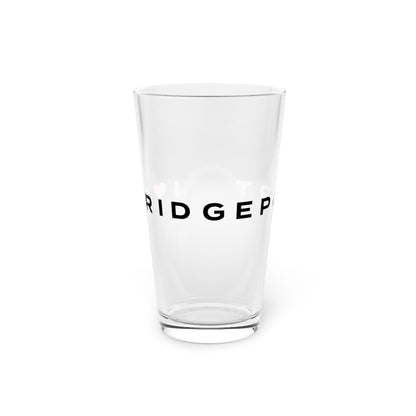 Bridgeport Vision Pint Glass, 16oz