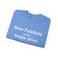 New Fairfield Is My Happy Place Unisex Heavy Blend™ Crewneck Sweatshirt