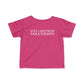 Just a kid from Voluntown  Infant Fine Jersey T-Shirt