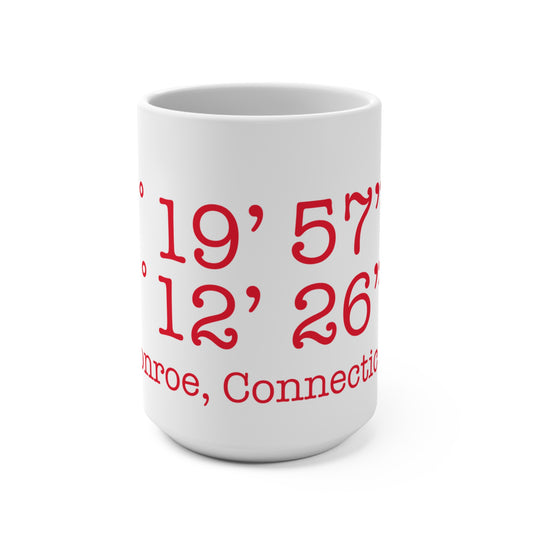 Monroe Coordinates Mug 15oz