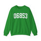 06853 Norwalk CT Zip Code Unisex Heavy Blend™ Crewneck Sweatshirt