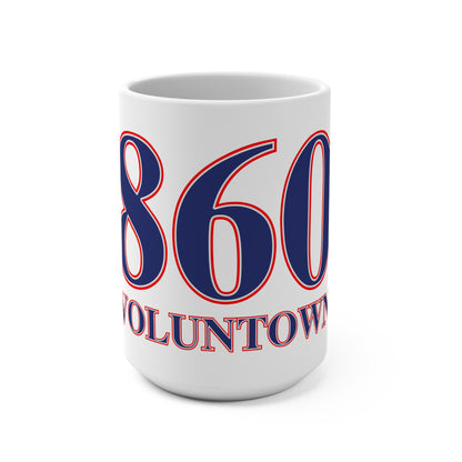 860 Voluntown  Red, White & Blue Mug 15oz