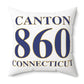 Canton 860 Connecticut Polyester Square Pillow