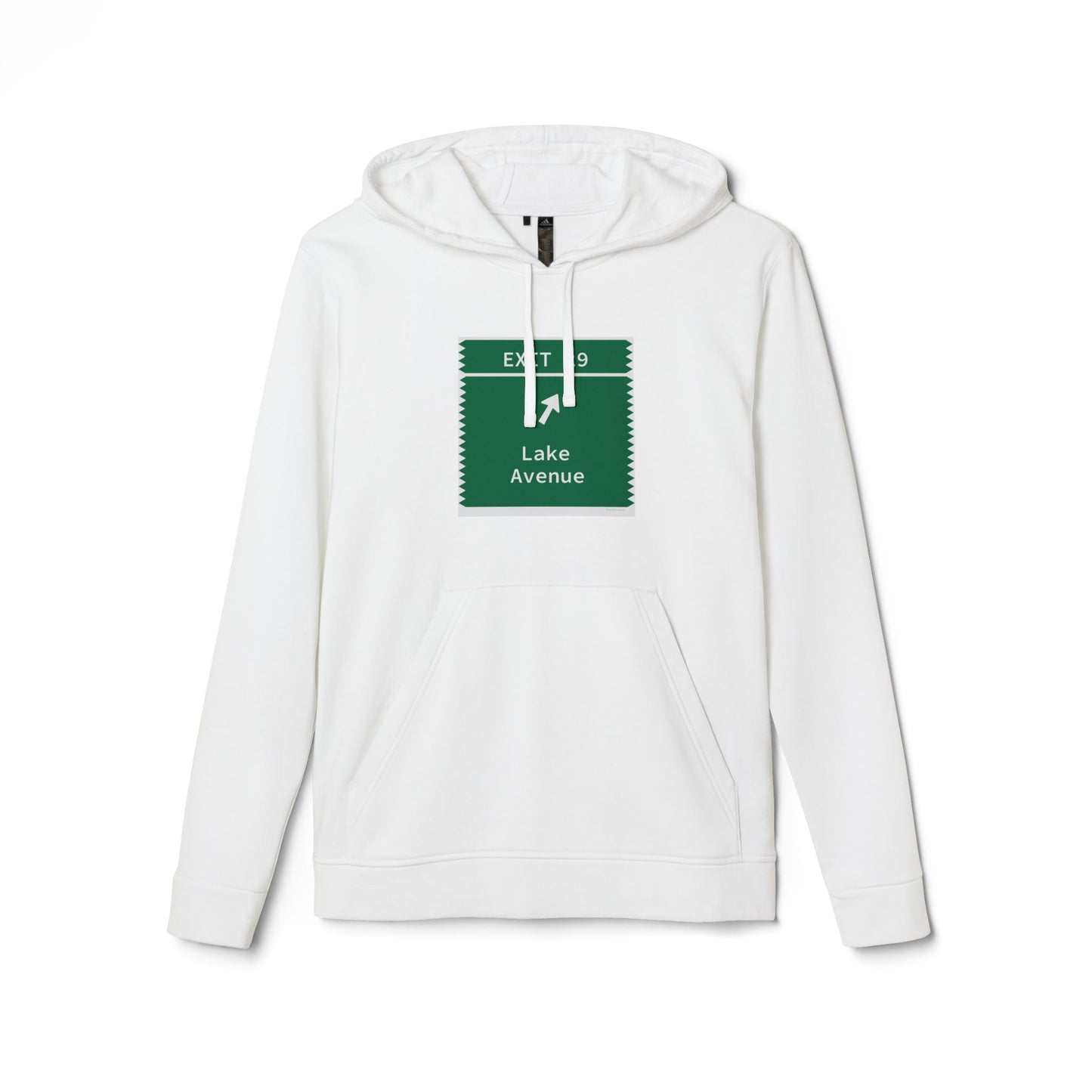 Vintage Merritt Parkway Exit 29 Sign adidas Unisex Fleece Hoodie