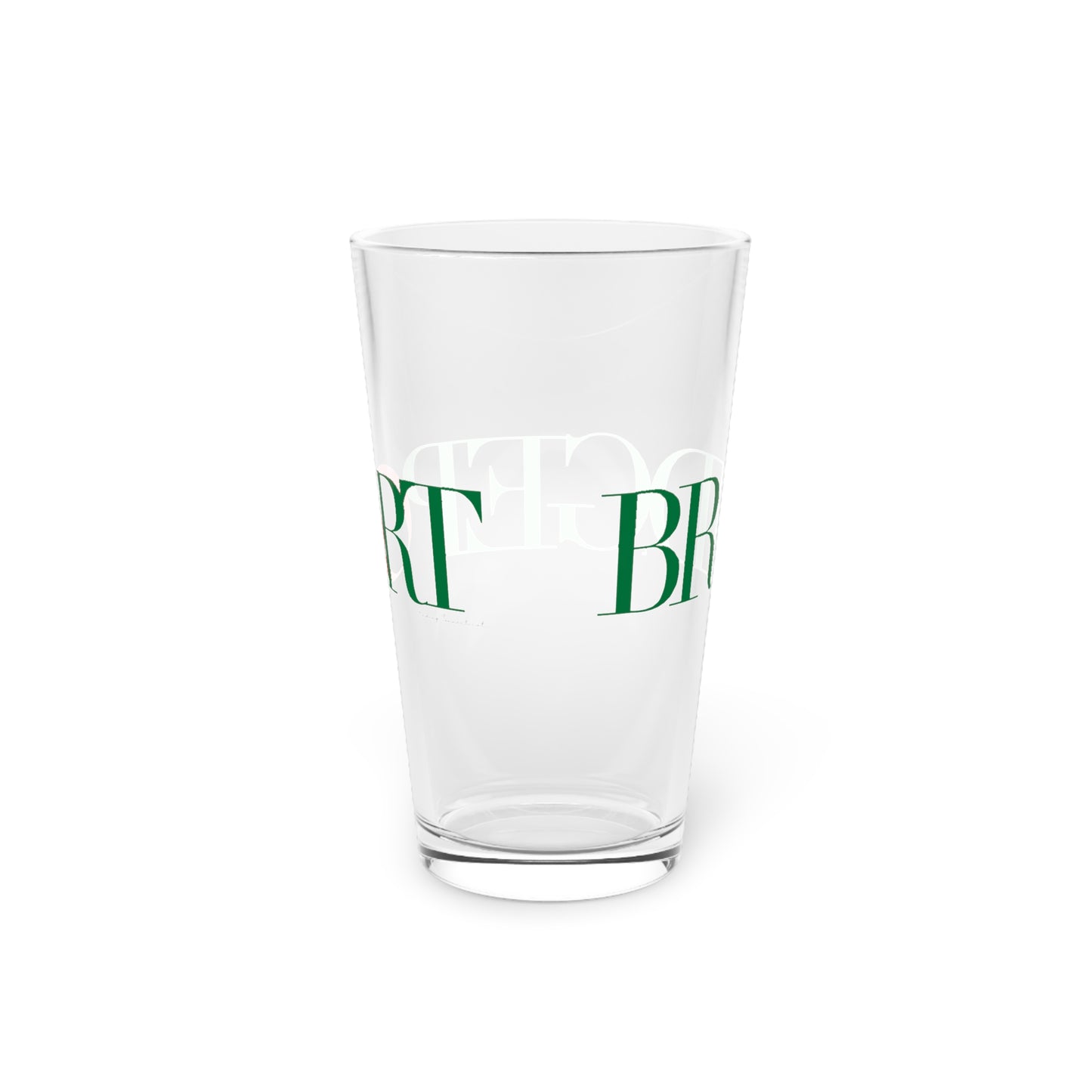 41 Tilt Bridgeport Pint Glass, 16oz