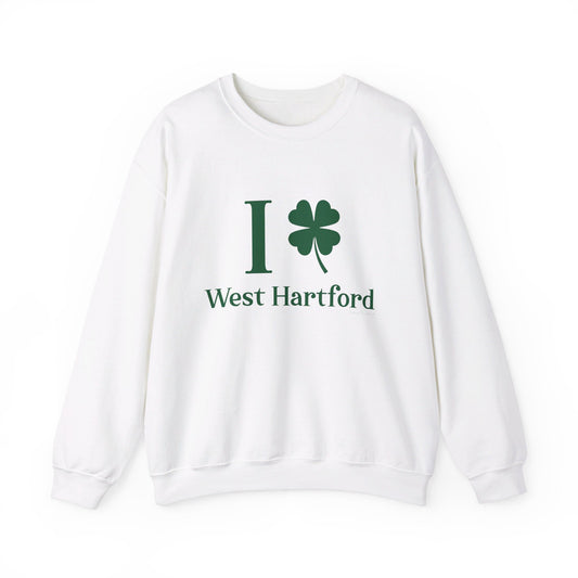 I Clover West Hartford Unisex Heavy Blend™ Crewneck Sweatshirt