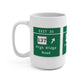 Vintage Merritt Parkway Exit 35 Sign Mug 15oz