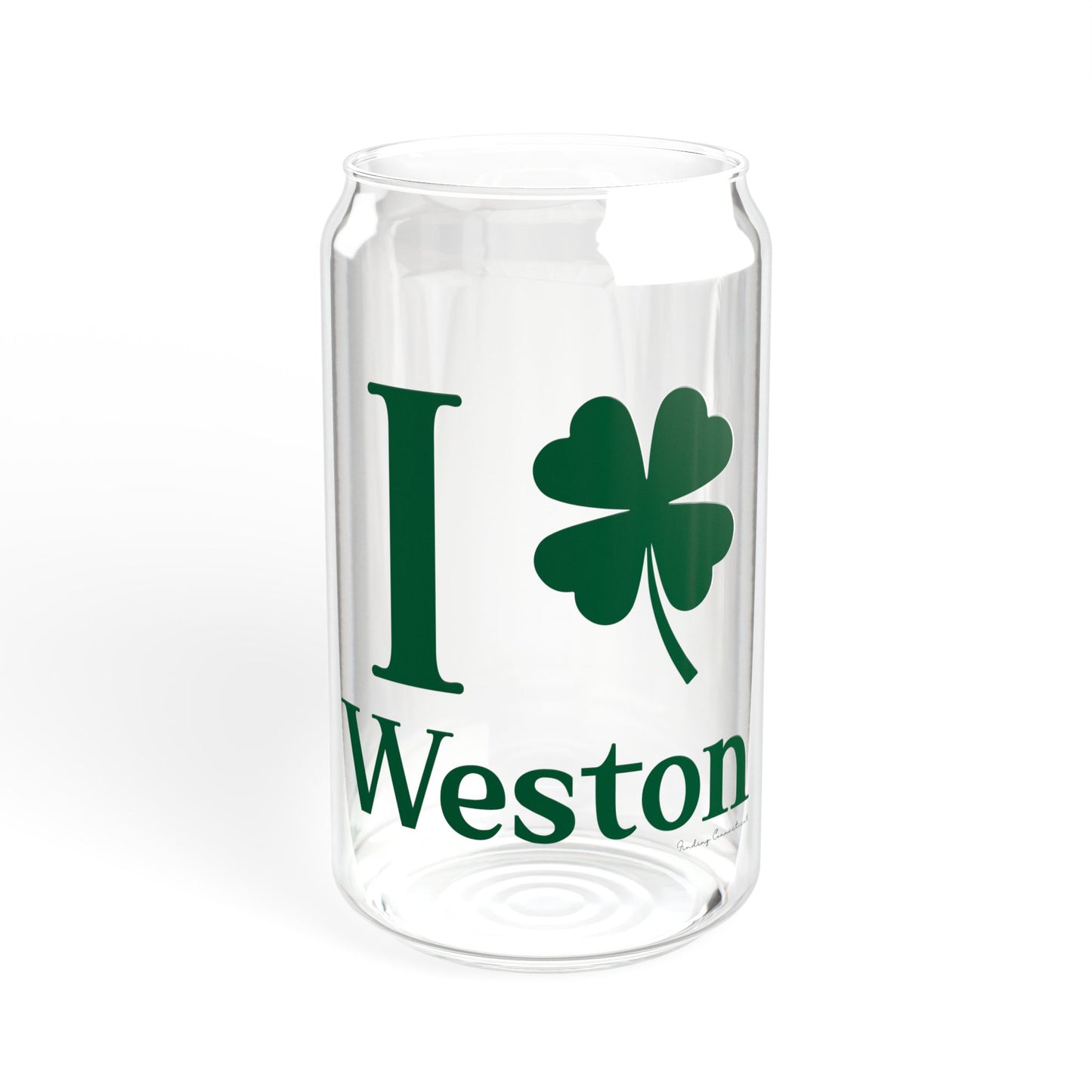 I Clover Weston Sipper Glass, 16oz