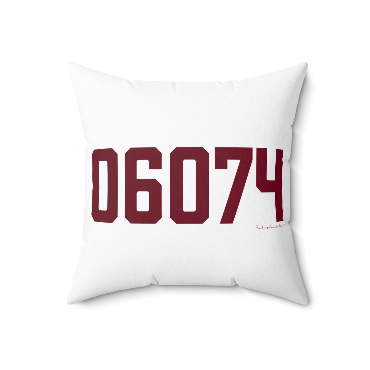 06074 South Windsor Connecticut Zip Code Polyester Square Pillow