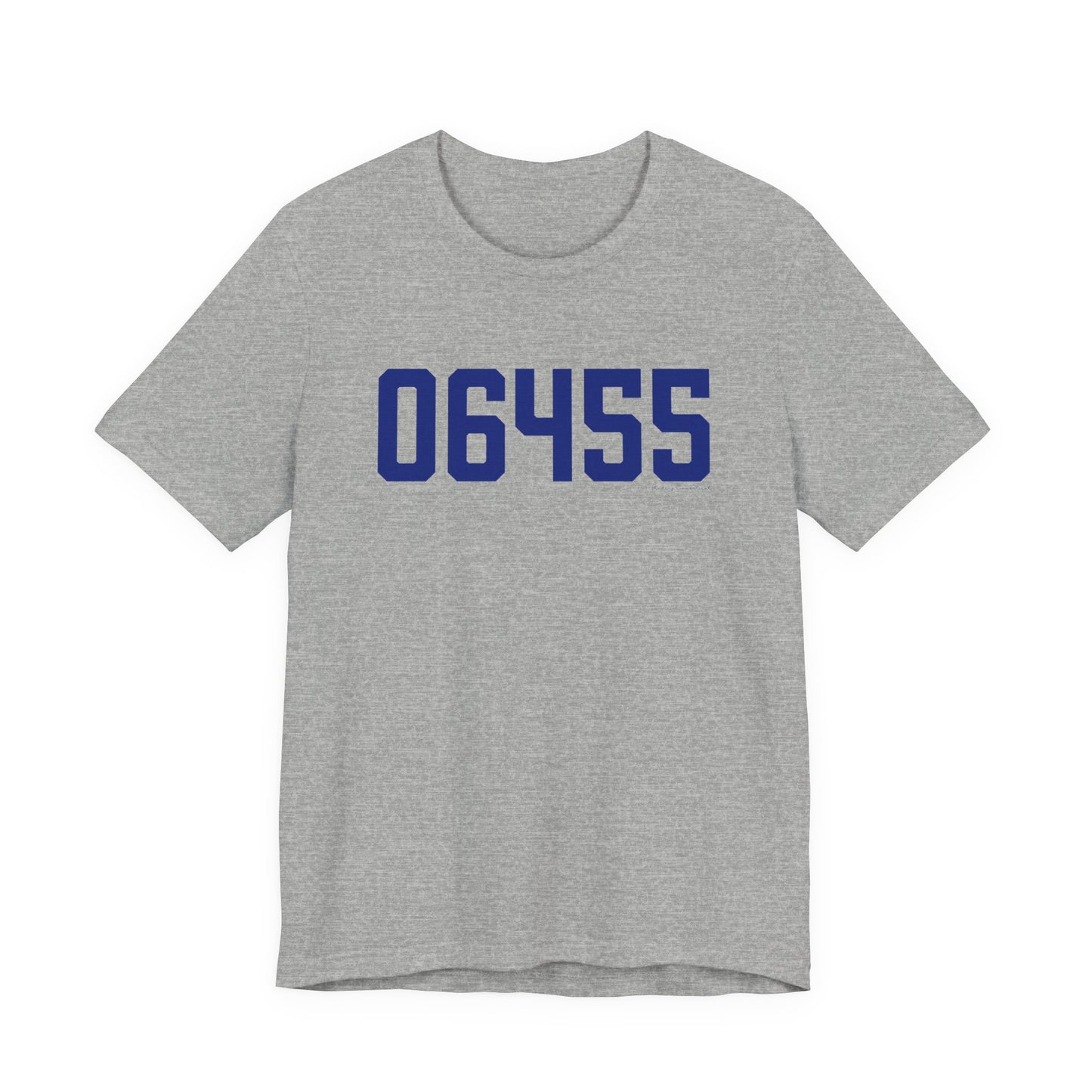 06455 Middlefield Connecticut Zip Code Unisex Jersey Short Sleeve T-Shirt