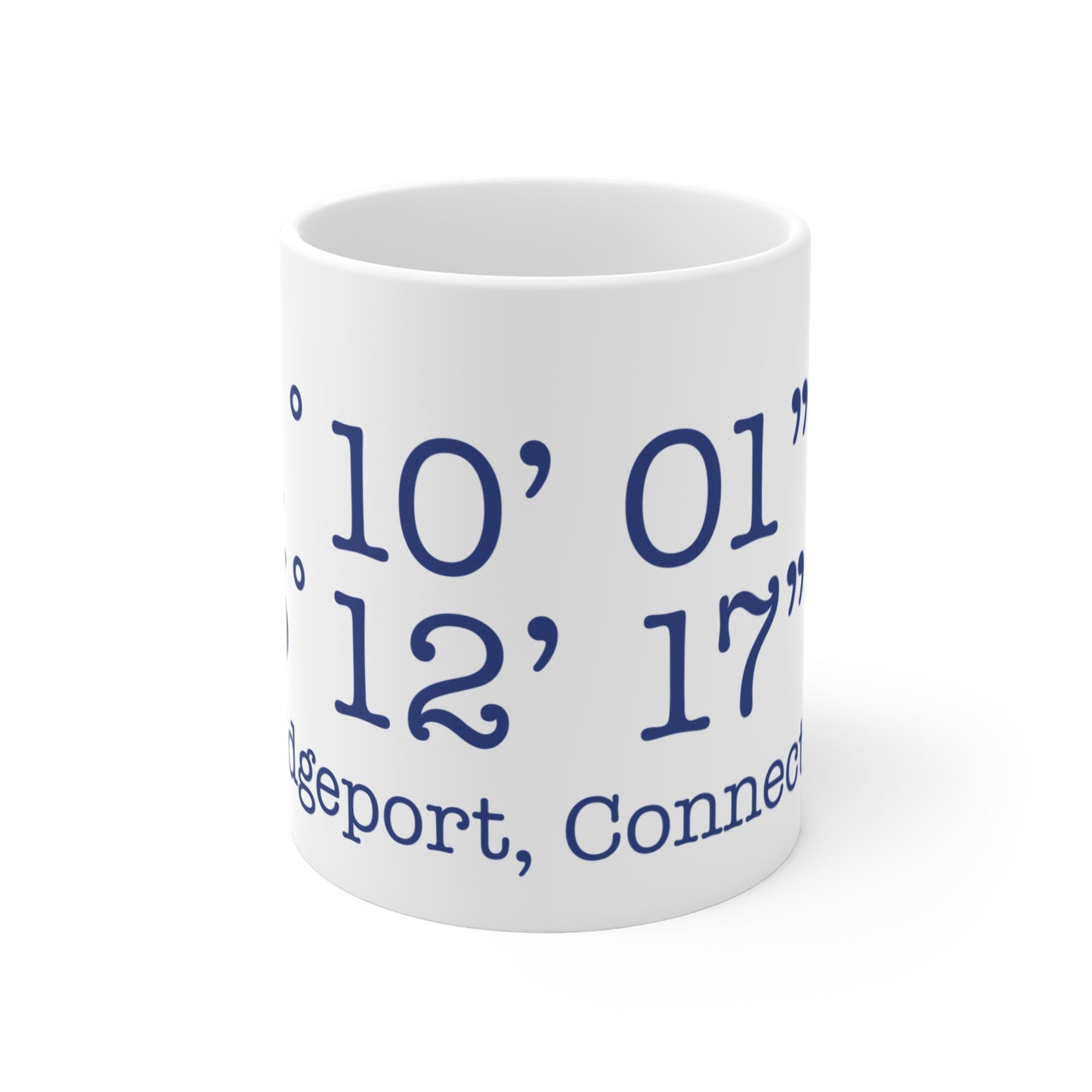 Bridgeport Coordinates Mug 11oz