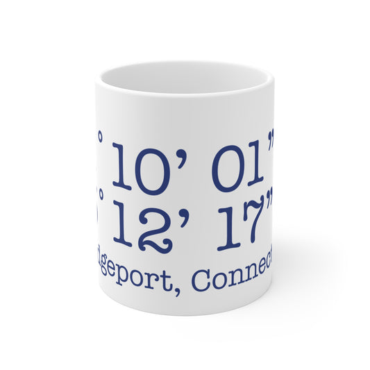 Bridgeport Coordinates Mug 11oz