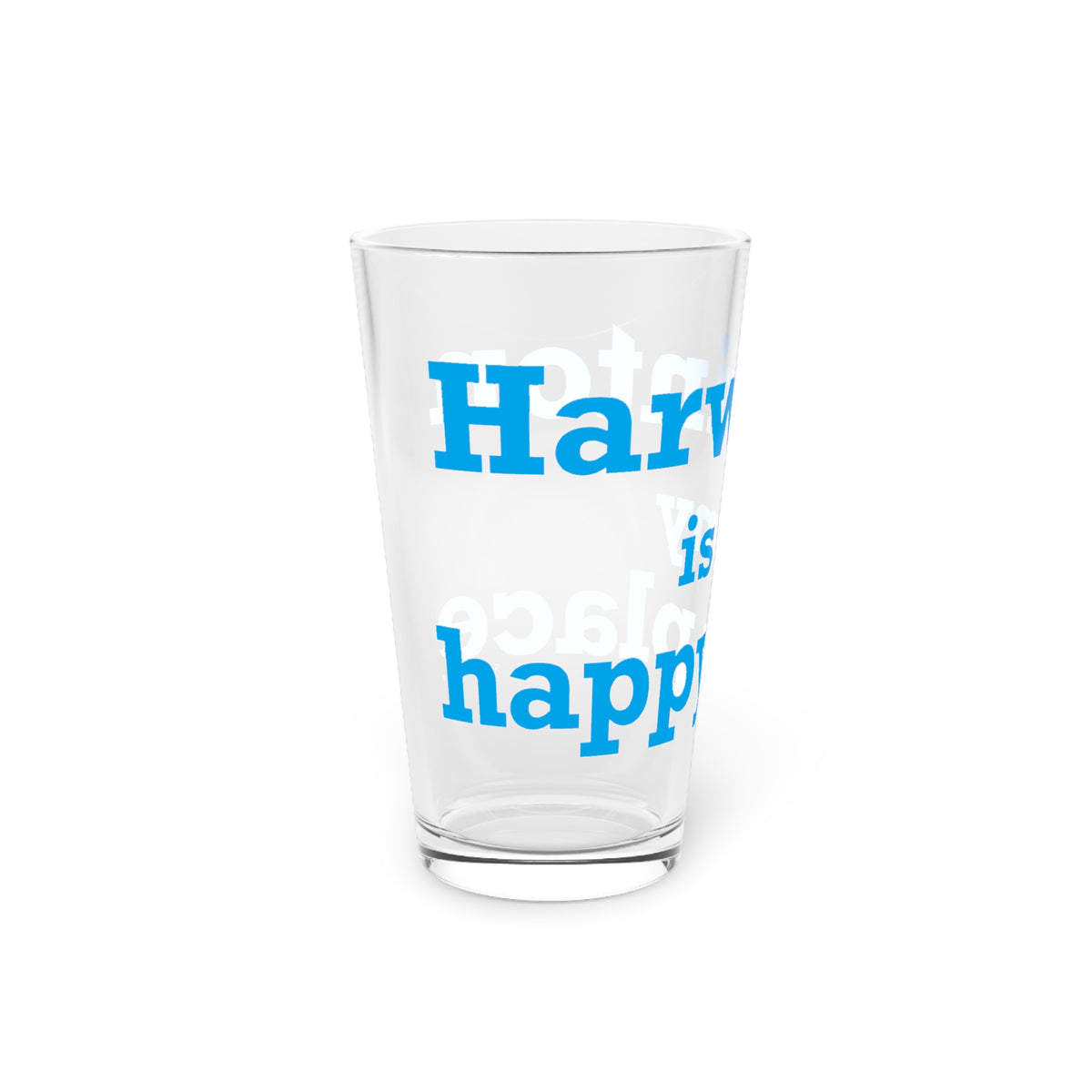 Harwinton is My Happy Place Pint Glass, 16oz
