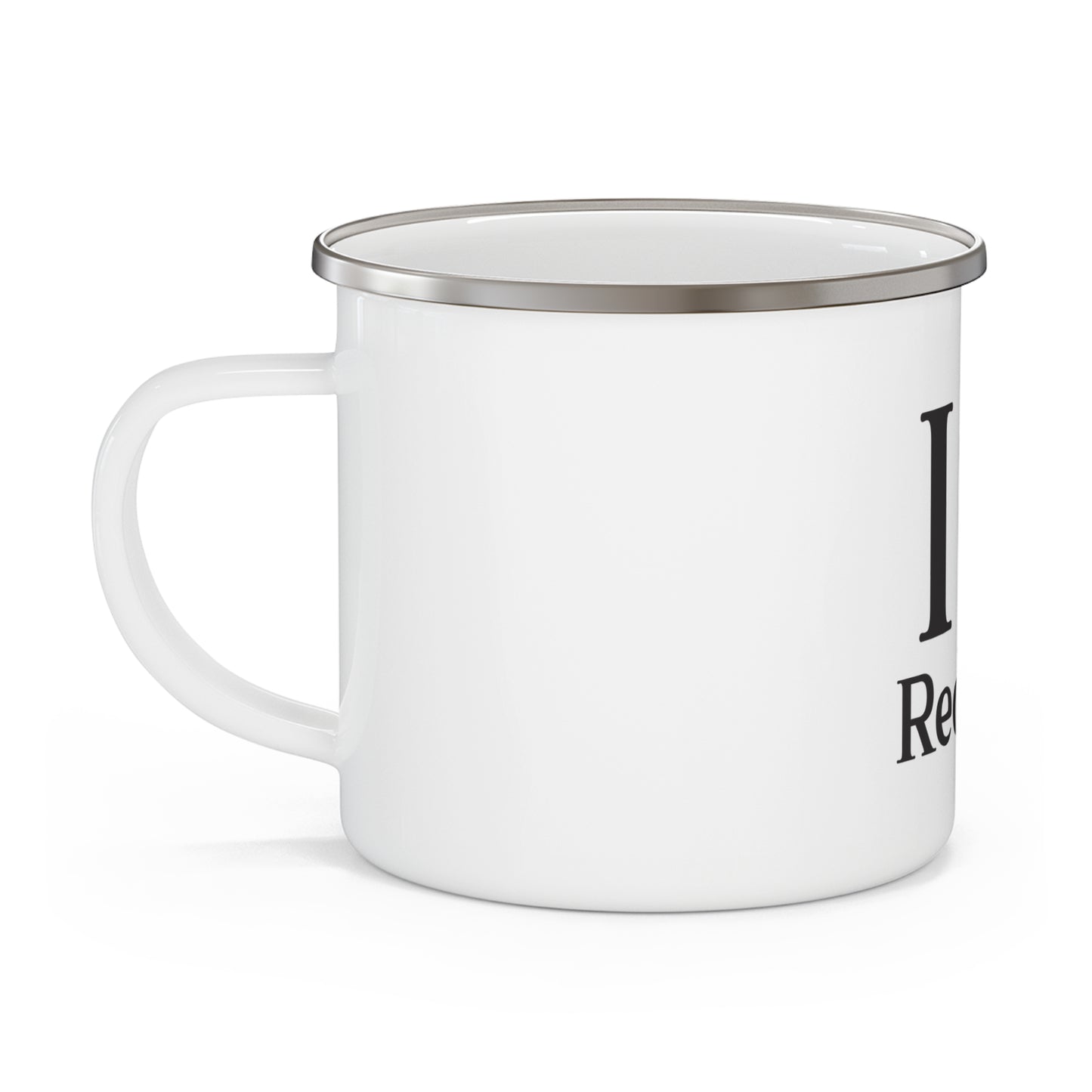 I Clover Redding Enamel Camping Mug