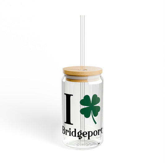 I Clover Bridgeport Sipper Glass, 16oz