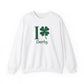 I Clover Derby Unisex Heavy Blend™ Crewneck Sweatshirt