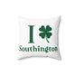 I Clover Southington Spun Polyester Square Pillow