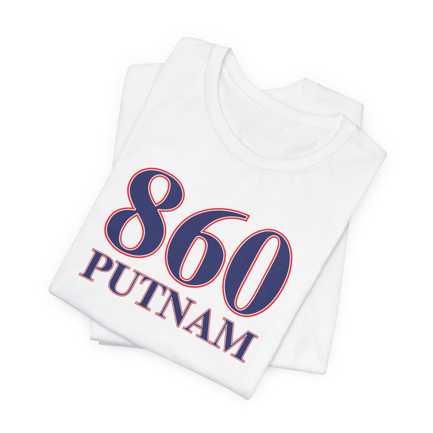 860 Putnam Red White & Blue Unisex Jersey Short Sleeve T-Shirt