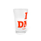 I Heart DNBY Pint Glass, 16oz