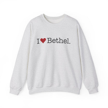 I Heart Bethel. Unisex Heavy Blend™ Crewneck Sweatshirt