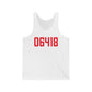 06418 Derby Connecticut Zip Code Unisex Jersey Tank Top