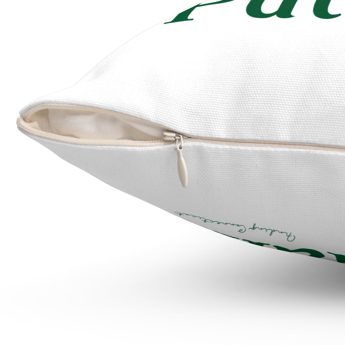I Clover Putnam Spun Polyester Square Pillow