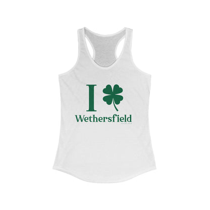 I Clover Wethersfield Women's Ideal Racerback Tank