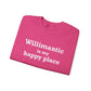 Willimantic is My Happy Place Unisex Heavy Blend™ Crewneck Sweatshirt
