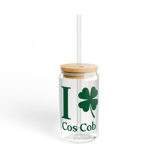 I Clover Cos Cob Sipper Glass, 16oz