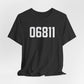 06811 Danbury CT Zip Code Unisex Jersey Short Sleeve T-Shirt