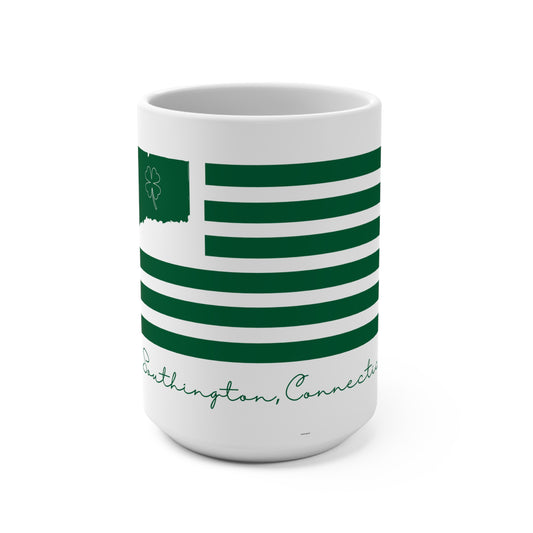Southington Connecticut St. Patrick’s Day Flag Mug 15oz