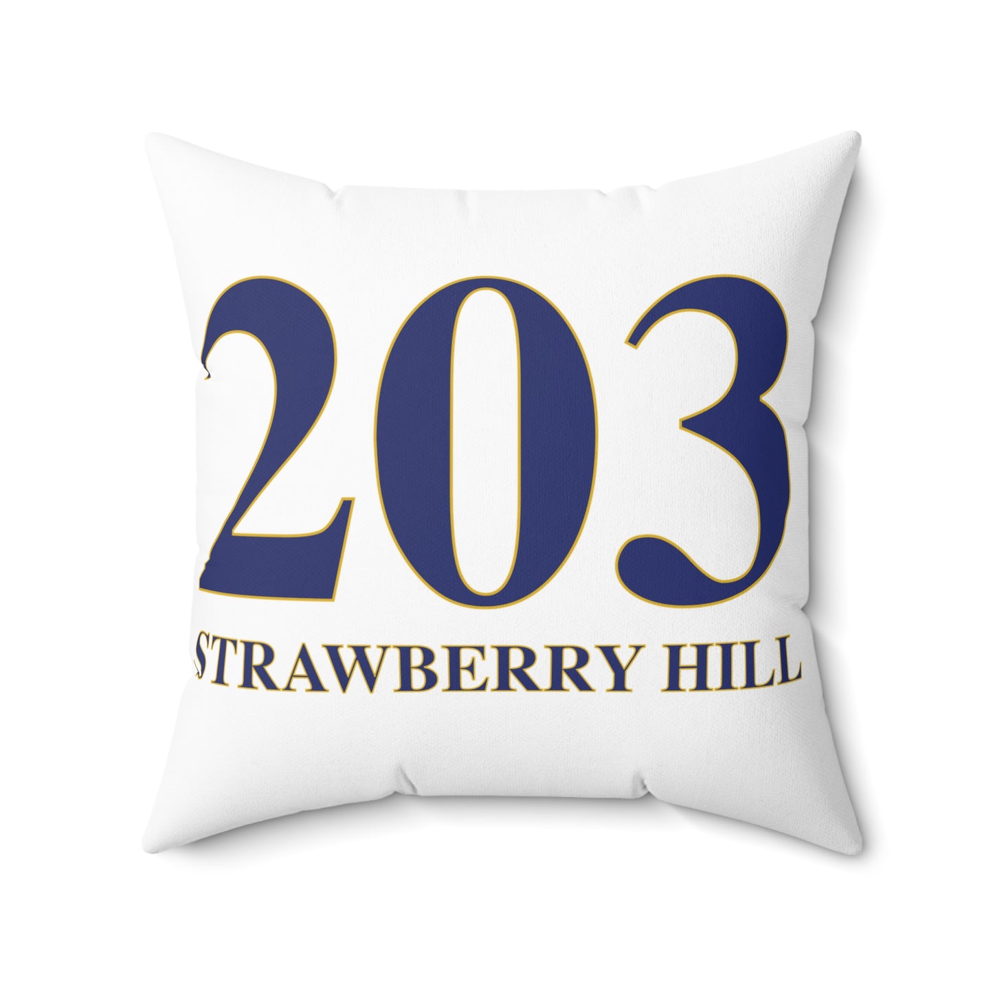 203 Strawberry Hill Spun Polyester Square Pillow