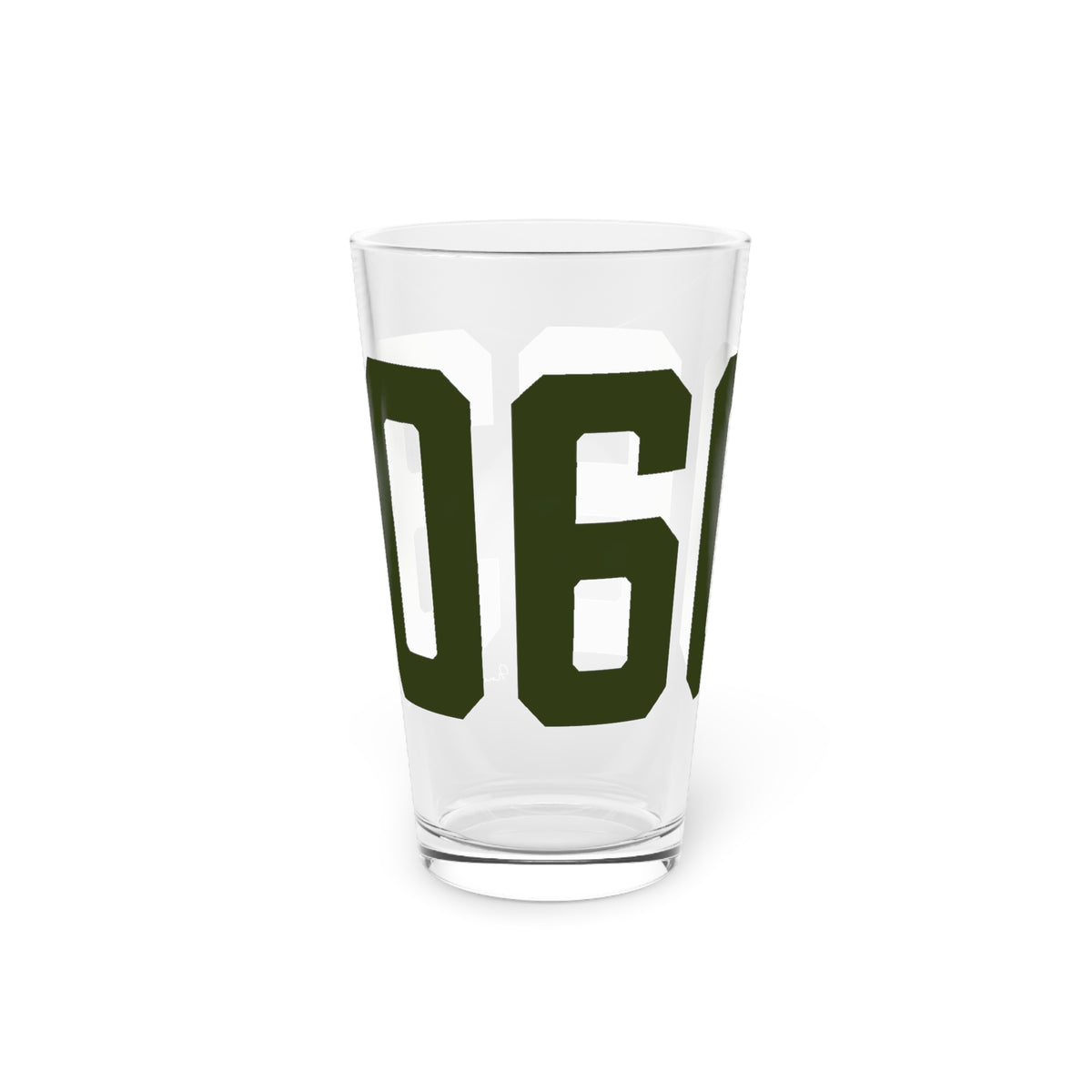 06063 Barkhamsted Connecticut Zip Code Pint Glass, 16oz