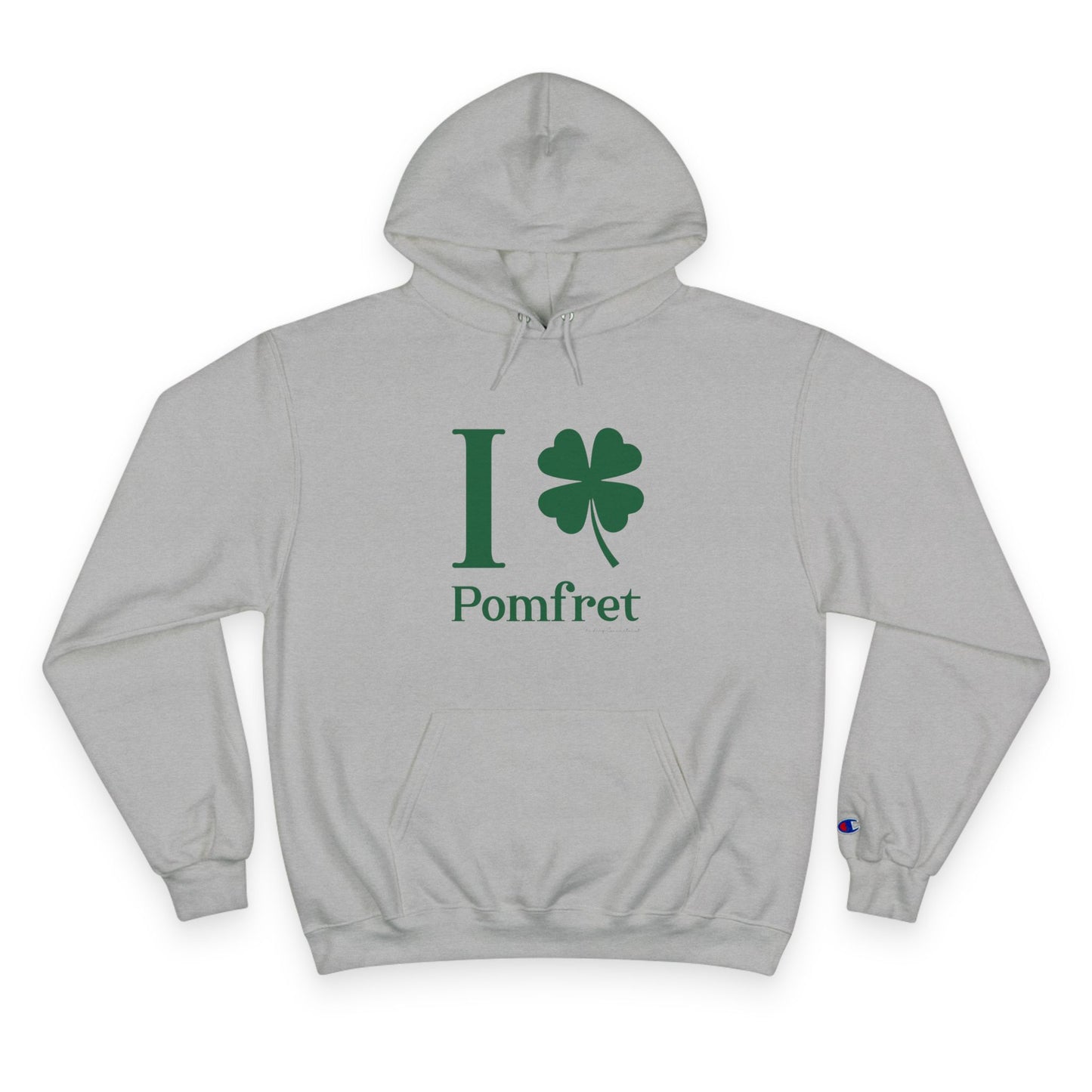 I Clover Pomfret Champion Hoodie