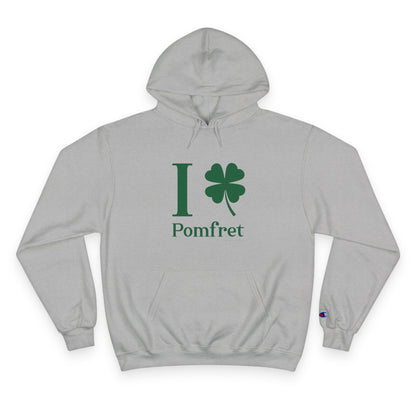 I Clover Pomfret Champion Hoodie