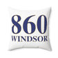 860 Windsor Polyester Square Pillow