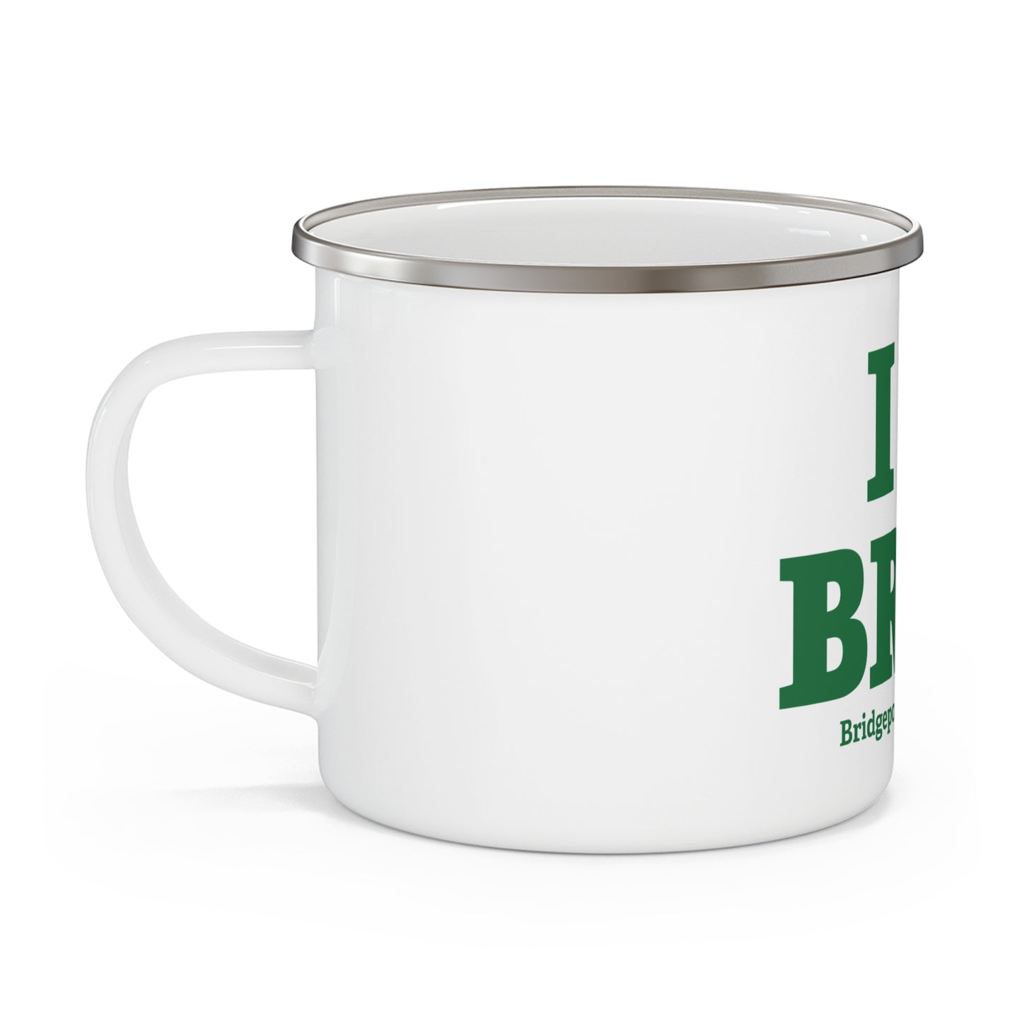 I Heart BRPT Enamel Camping Mug