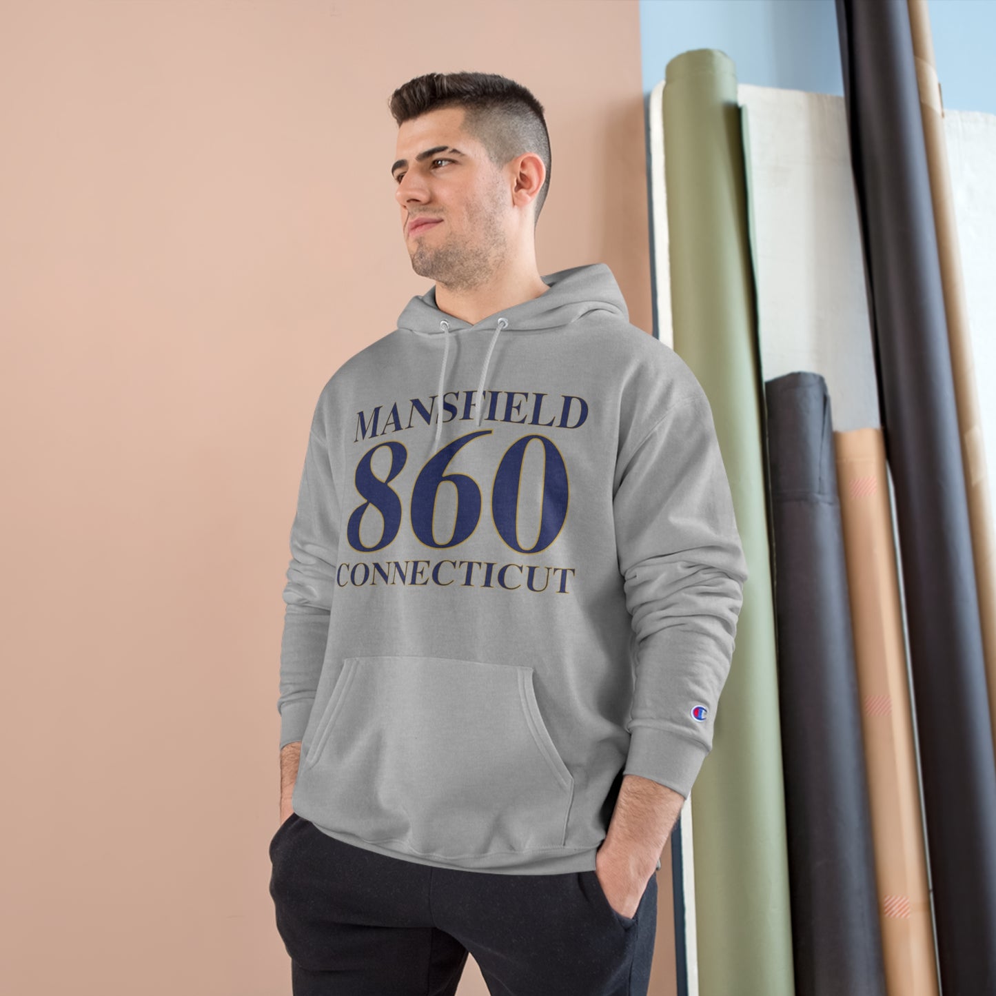 Mansfield 860 Connecticut Champion Hoodie