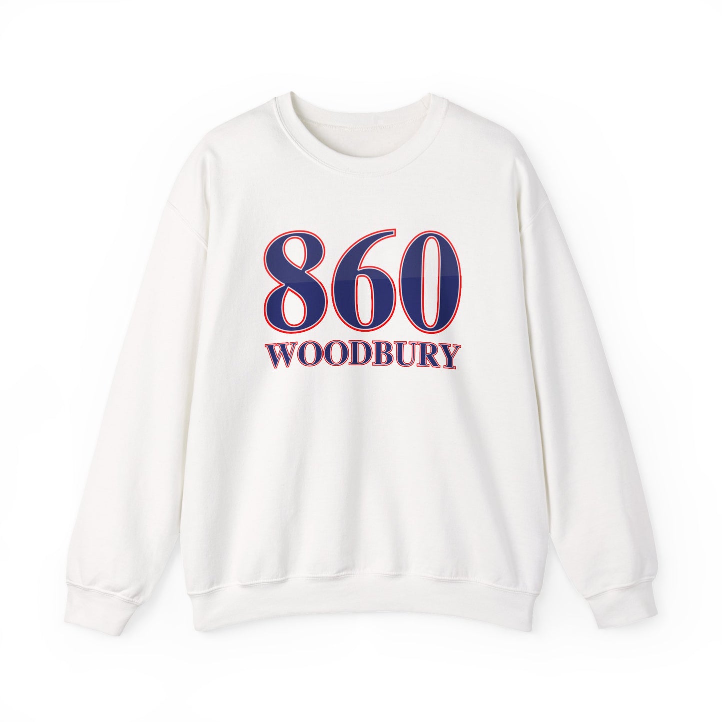 860 Woodbury Red White & Blue Unisex Heavy Blend™ Crewneck Sweatshirt