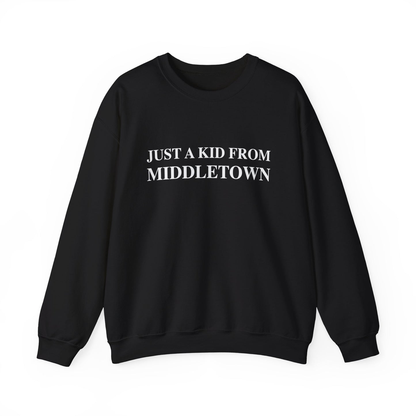 Just a kid from Middletown Unisex Heavy Blend™ Crewneck Sweatshirt