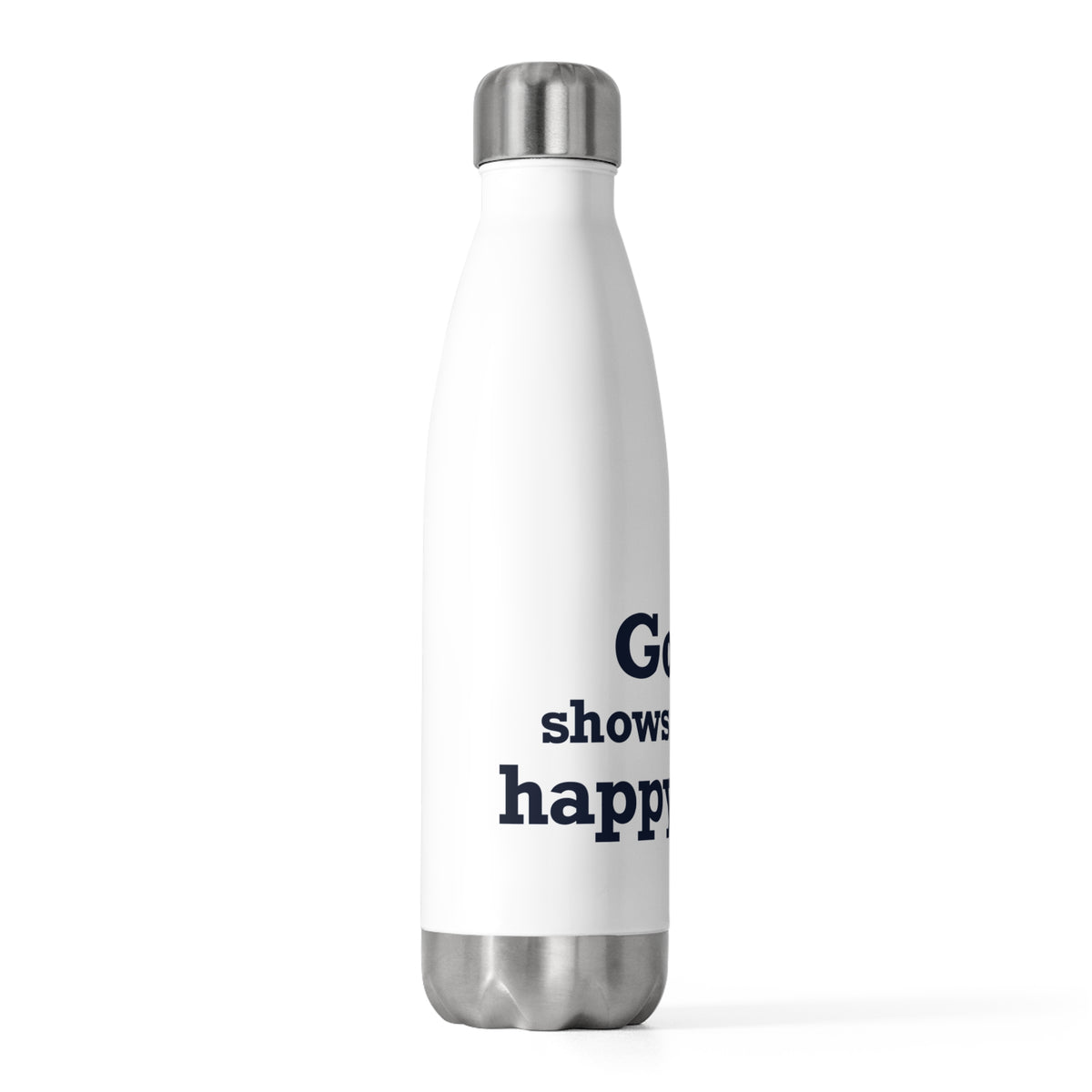 Goose Shows Are My Happy Place - Blue 20oz Insulated Bottle