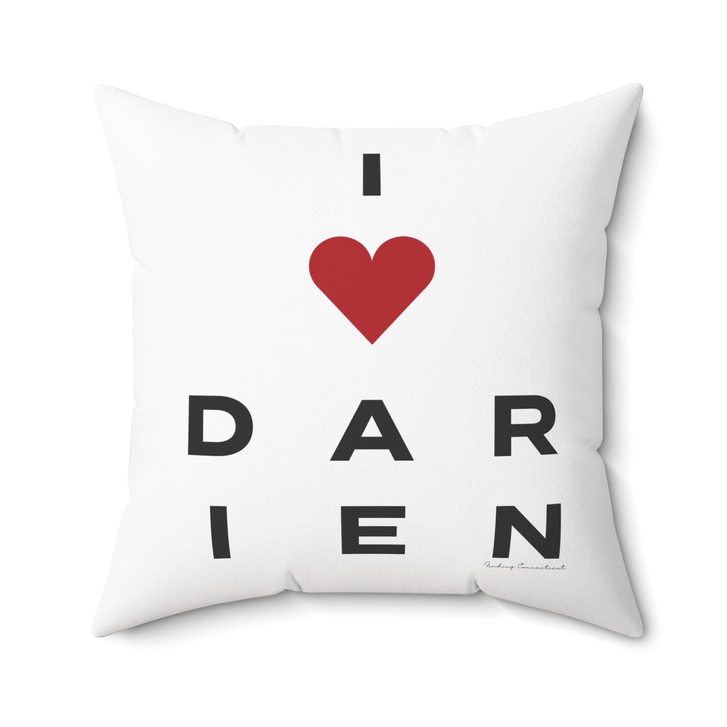 Darien Vision Spun Polyester Square Pillow