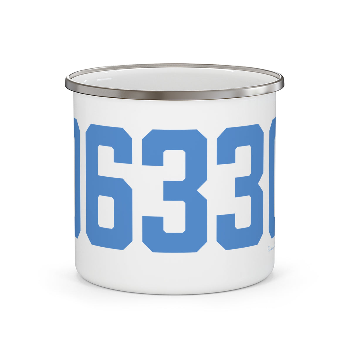 06330 Sprague Connecticut Zip Code  Enamel Camping Mug