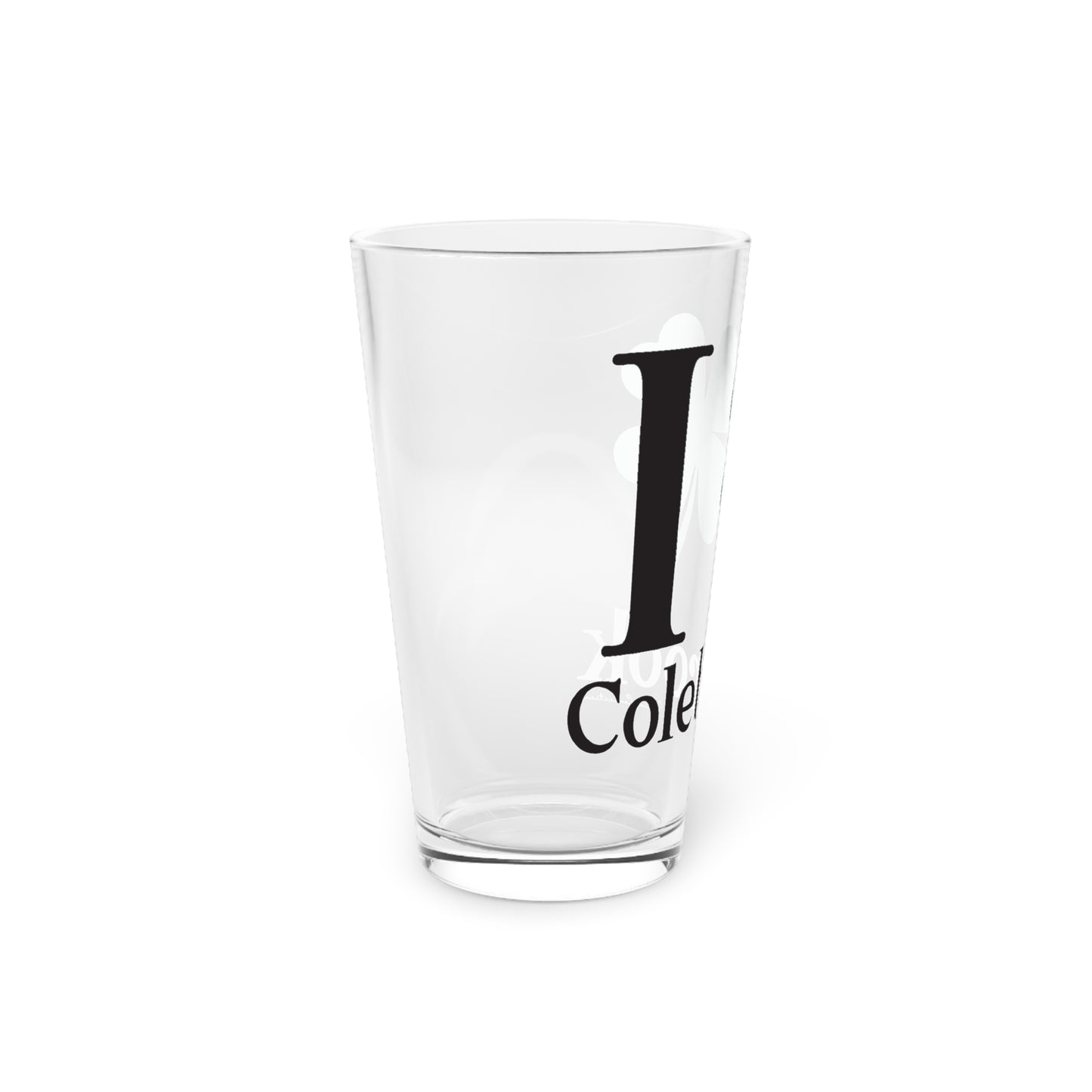 I Clover Colebrook Pint Glass, 16oz