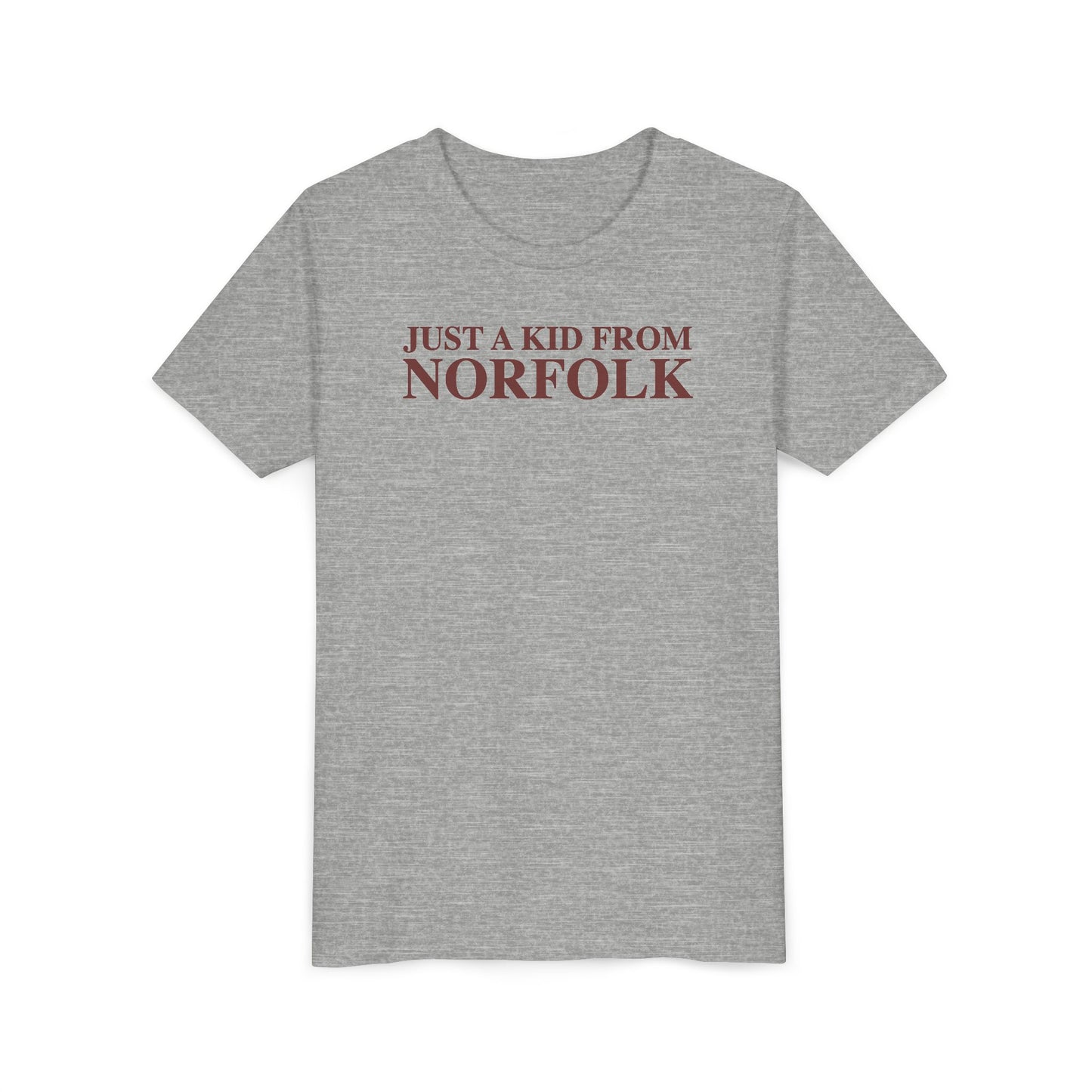 Just a kid from Norfolk Youth Short Sleeve T-Shirt