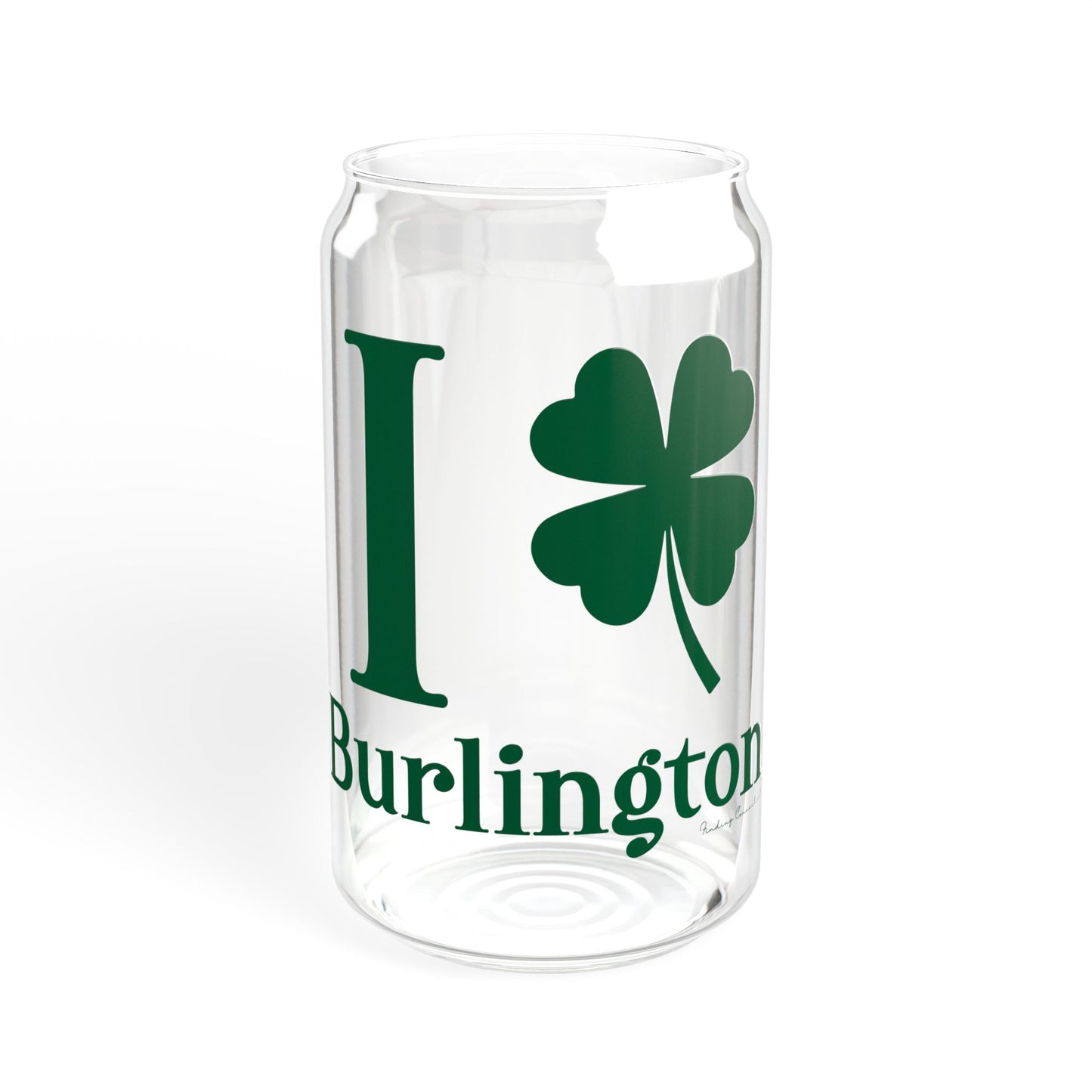 I Clover Burlington Sipper Glass, 16oz