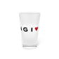 Redding Vision Pint Glass, 16oz
