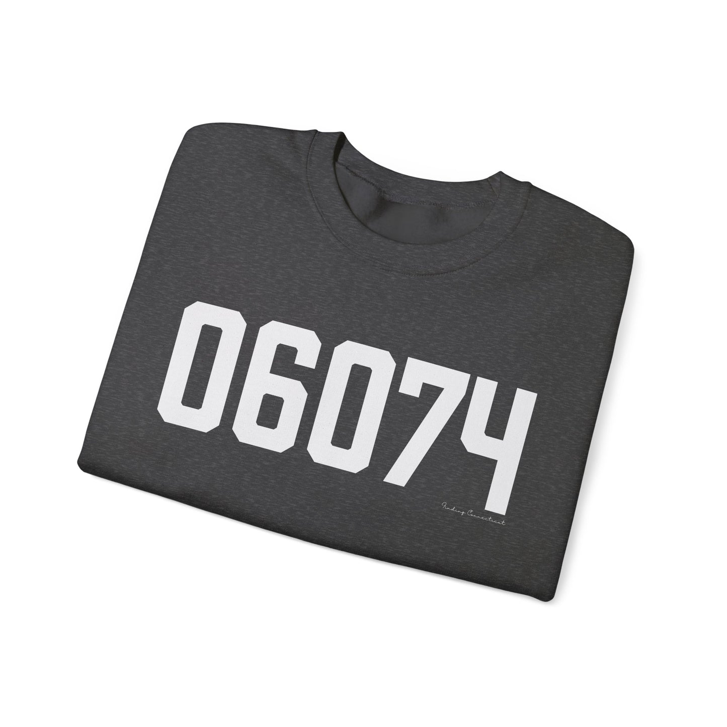 06074 - South Windsor CT Zip Code  Unisex Heavy Blend™ Crewneck Sweatshirt