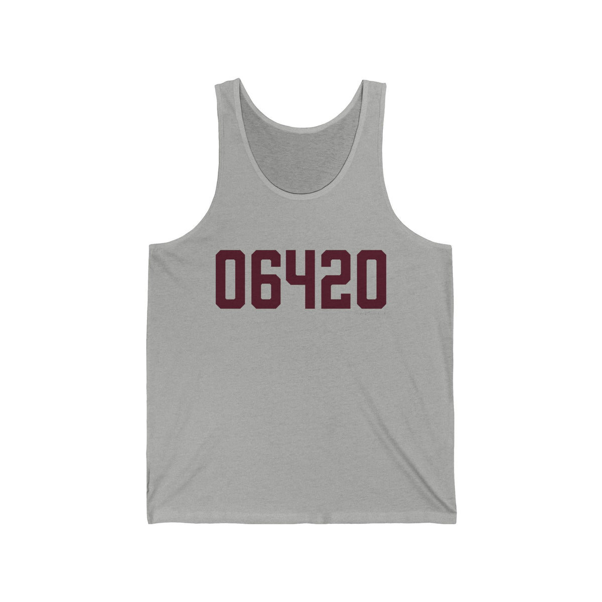 06420 Salem Connecticut Zip Code Unisex Jersey Tank Top